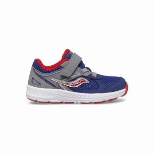 Saucony Cohesion 14 A/C Jr. Sneaker Løpesko Barn Marineblå Rød | S86017-T34