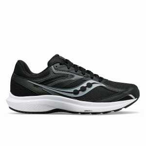 Saucony Cohesion 17 Brede Løpesko Herre Svarte Hvite | S08795-K06