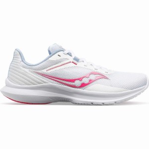 Saucony Convergence Fjellsko Dame Hvite Rosa | S49856-H49