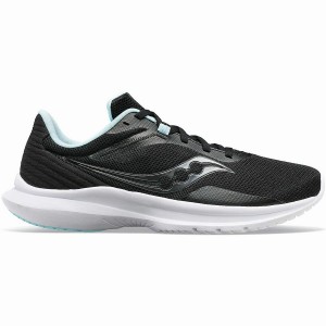 Saucony Convergence Løpesko Dame Svarte Lyse Turkis | S14560-A04