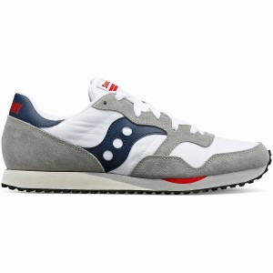 Saucony DXN Trainer Joggesko Dame Hvite Marineblå | S81230-N30