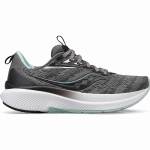 Saucony Echelon 9 Brede Løpesko Dame Grå | S93614-C63