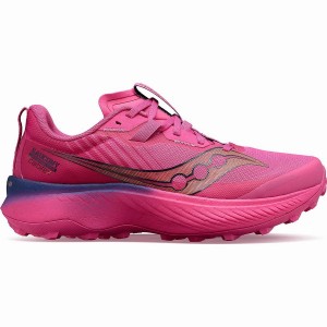 Saucony Endorphin Edge Løpesko Dame Rosa Marineblå | S58241-Q24