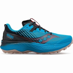 Saucony Endorphin Edge Løpesko Herre Blå Svarte | S24956-L84