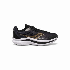 Saucony Endorphin KDZ Sneaker Løpesko Barn Svarte Gull | S36804-B89