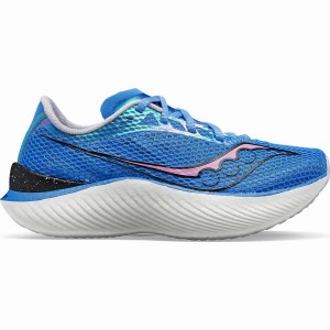 Saucony Endorphin Pro 3 Løpesko Dame Blå | S90247-P08