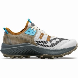 Saucony Endorphin Rift Løpesko Herre Hvite Brune | S30579-G69