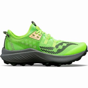 Saucony Endorphin Rift Trail Løpesko Dame Slime / Umbra | S75419-K48