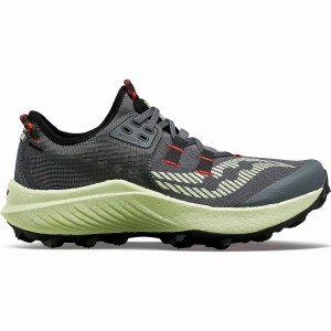 Saucony Endorphin Rift Trail Løpesko Herre Grå | S40268-C34