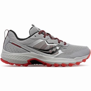 Saucony Excursion TR16 Brede Trail Løpesko Herre Grå Oransje | S61029-T73