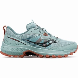 Saucony Excursion TR16 Trail Løpesko Dame Turkis | S46953-C90