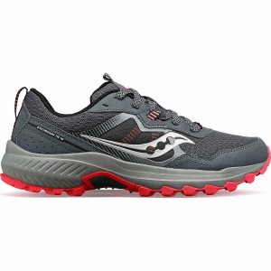 Saucony Excursion TR16 Trail Løpesko Dame Grå Korall | S02536-V67