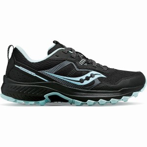 Saucony Excursion TR16 Trail Løpesko Dame Svarte Blå | S89752-S27