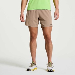 Saucony Explorer Utility 6" Shorts Herre Blå Grå | S56312-N26