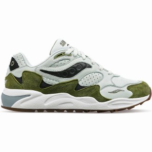 Saucony Grid Shadow 2 Joggesko Dame Grønn Grønn | S17983-K30