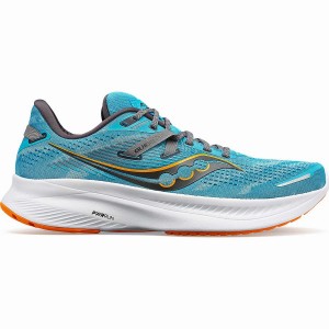 Saucony Guide 16 Brede Løpesko Herre Blå | S21948-G29