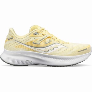 Saucony Guide 16 Løpesko Dame Gul Hvite | S09381-E79