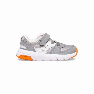 Saucony Jazz Lite 2.0 Sneaker Løpesko Barn Grå | S73529-K80