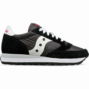 Saucony Jazz Original Joggesko Dame Svarte Hvite | S71562-C14