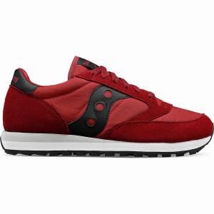 Saucony Jazz Original Joggesko Herre Burgunder Svarte | S94038-N52