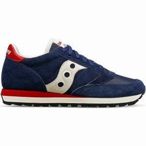 Saucony Jazz Original Premium Joggesko Dame Marineblå | S23159-B35