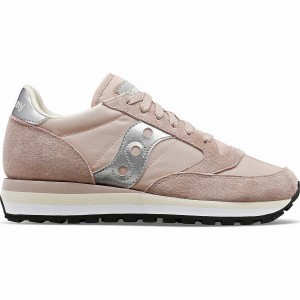 Saucony Jazz Triple Joggesko Dame Rosa | S87305-Z67