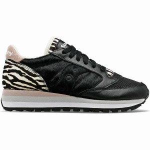 Saucony Jazz Triple Joggesko Dame Svarte | S85374-E15