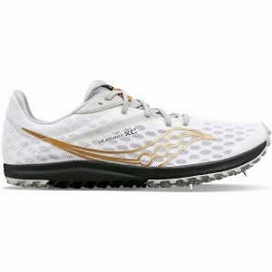 Saucony Kilkenny XC9 Spike Piggsko Dame Hvite | S59103-A98