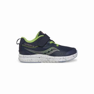 Saucony Kinvara 14 A/C Jr. Sneaker Løpesko Barn Marineblå Grønn | S15729-N35