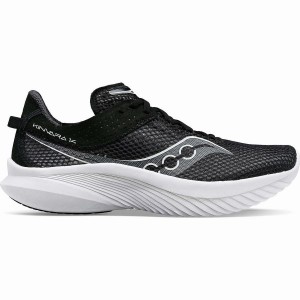 Saucony Kinvara 14 Løpesko Dame Svarte Hvite | S53907-J06