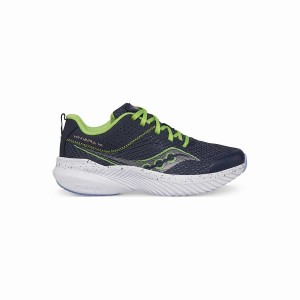 Saucony Kinvara 14 Sneaker Løpesko Barn Marineblå Grønn | S03914-E23