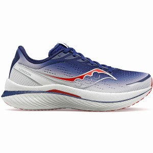 Saucony London Endorphin Speed 3 Løpesko Herre Marineblå Hvite | S09847-H64