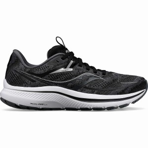 Saucony Omni 21 Brede Løpesko Herre Svarte Hvite | S74520-T84