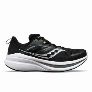 Saucony Omni 22 Brede Løpesko Herre Svarte Hvite | S87504-X60