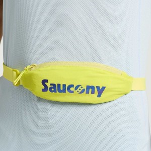 Saucony Outpace Run Belt Midjeveske Herre Gul | S24659-A58