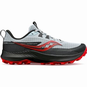 Saucony Peregrine 13 Løpesko Herre Blå Rød | S82950-P35