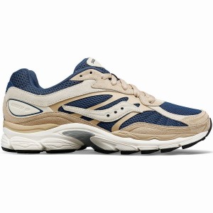 Saucony ProGrid Omni 9 Premium Joggesko Dame Beige Blå | S52093-F20