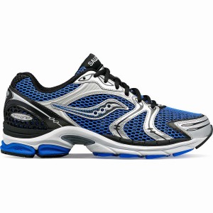 Saucony ProGrid Triumph 4 Joggesko Dame Blå Sølv | S82357-U31