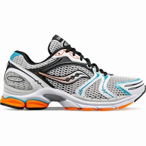 Saucony ProGrid Triumph 4 Joggesko Herre Hvite Sølv | S02714-N82