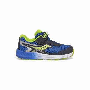 Saucony Ride 10 Jr. Sneaker Løpesko Barn Marineblå Grønn | S43620-N42