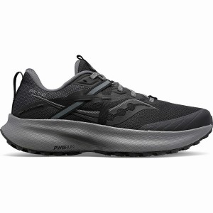 Saucony Ride 15 TR Trail Løpesko Herre Svarte Grå | S48075-C14