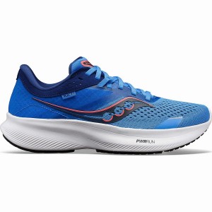 Saucony Ride 16 Løpesko Dame Blå Svarte | S78401-C92