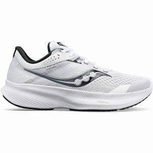 Saucony Ride 16 Løpesko Dame Hvite Svarte | S38451-Q57