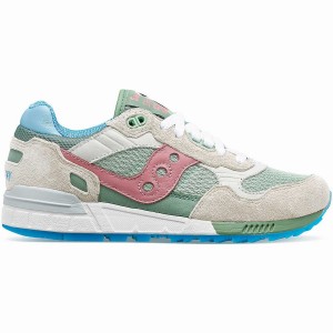 Saucony Shadow 5000 Blue-Footed Booby Joggesko Herre Hvite Multicolor | S21403-E07