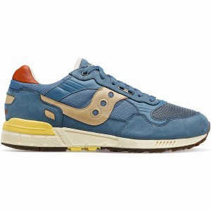 Saucony Shadow 5000 Premium Joggesko Dame Blå Gul | S71594-L54