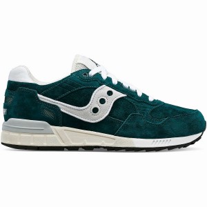 Saucony Shadow 5000 Semsket Skinn Joggesko Dame Grønn | S04581-X90