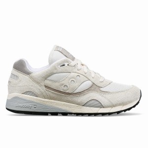 Saucony Shadow 6000 Joggesko Herre Hvite Grå | S78612-Y34