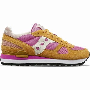 Saucony Shadow Original Joggesko Dame Beige Rosa | S96710-A29