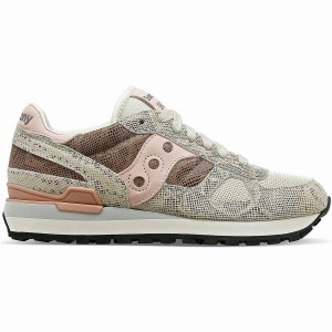 Saucony Shadow Original Joggesko Dame Beige | S94836-R42