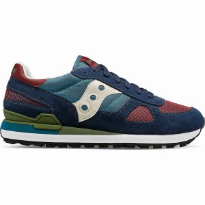 Saucony Shadow Original Joggesko Herre Marineblå Grønn | S58734-J13